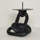 Brutalist "chain" candle holder