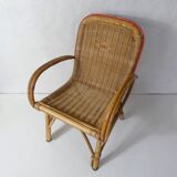 rattan armchair