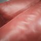 Italian Red Leather Sofa by Divanotti, Postmodern, 1990s