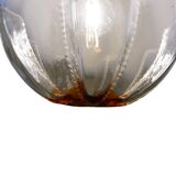 Murano glass hanging lamp by Mazzega, 1970s