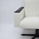 Vintage Deutsche Democratic Republic DDR, 60s, White Bouclé