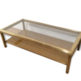 Coffee table brass. Around 1960