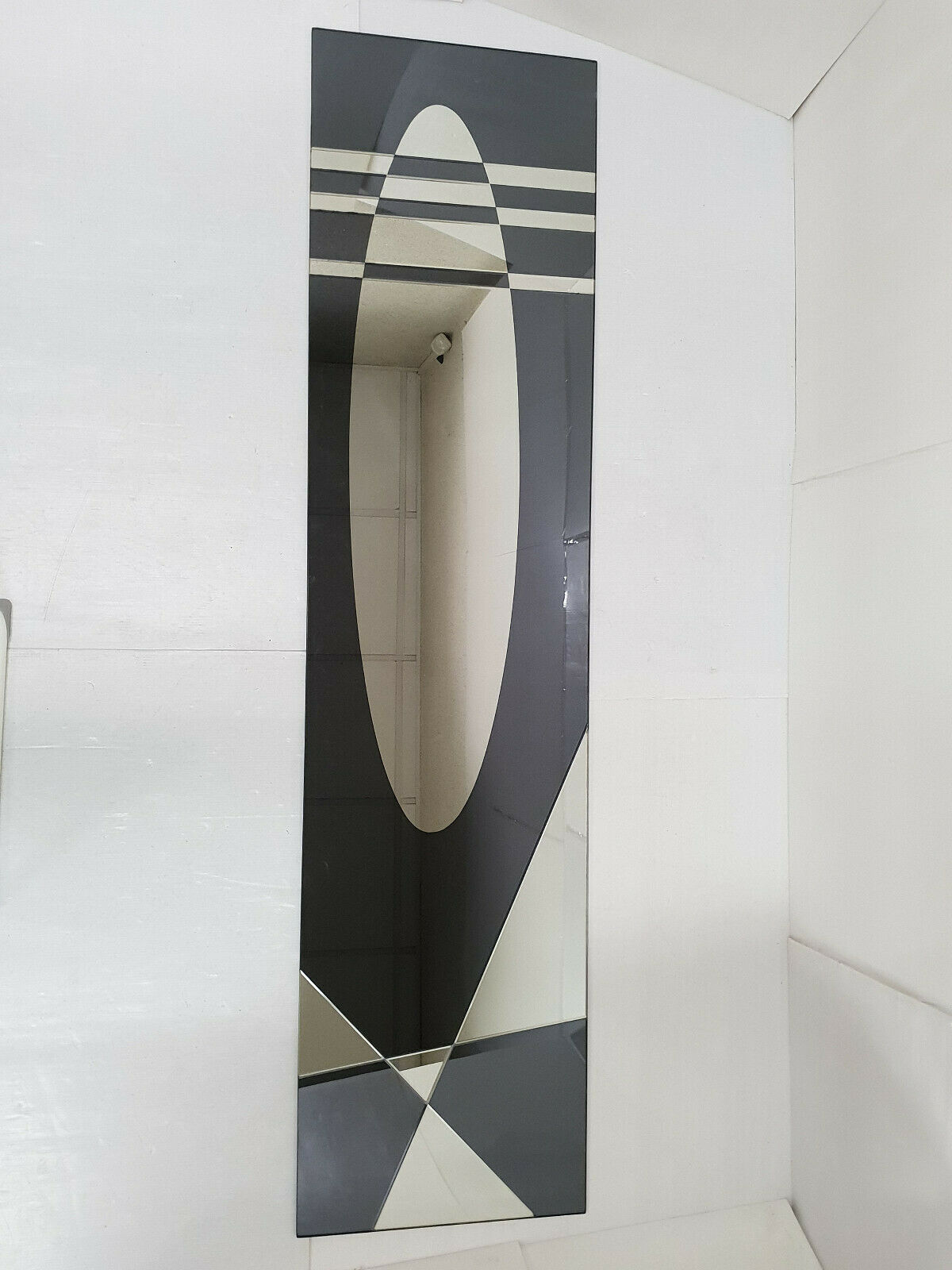 Vintage mirror Jacques Hitier 1950