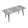 Scandinavian formica coffee table mosaic vintage design