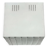 Modern minimalist cube ceiling light from the mid-century, Finland, 1960s.