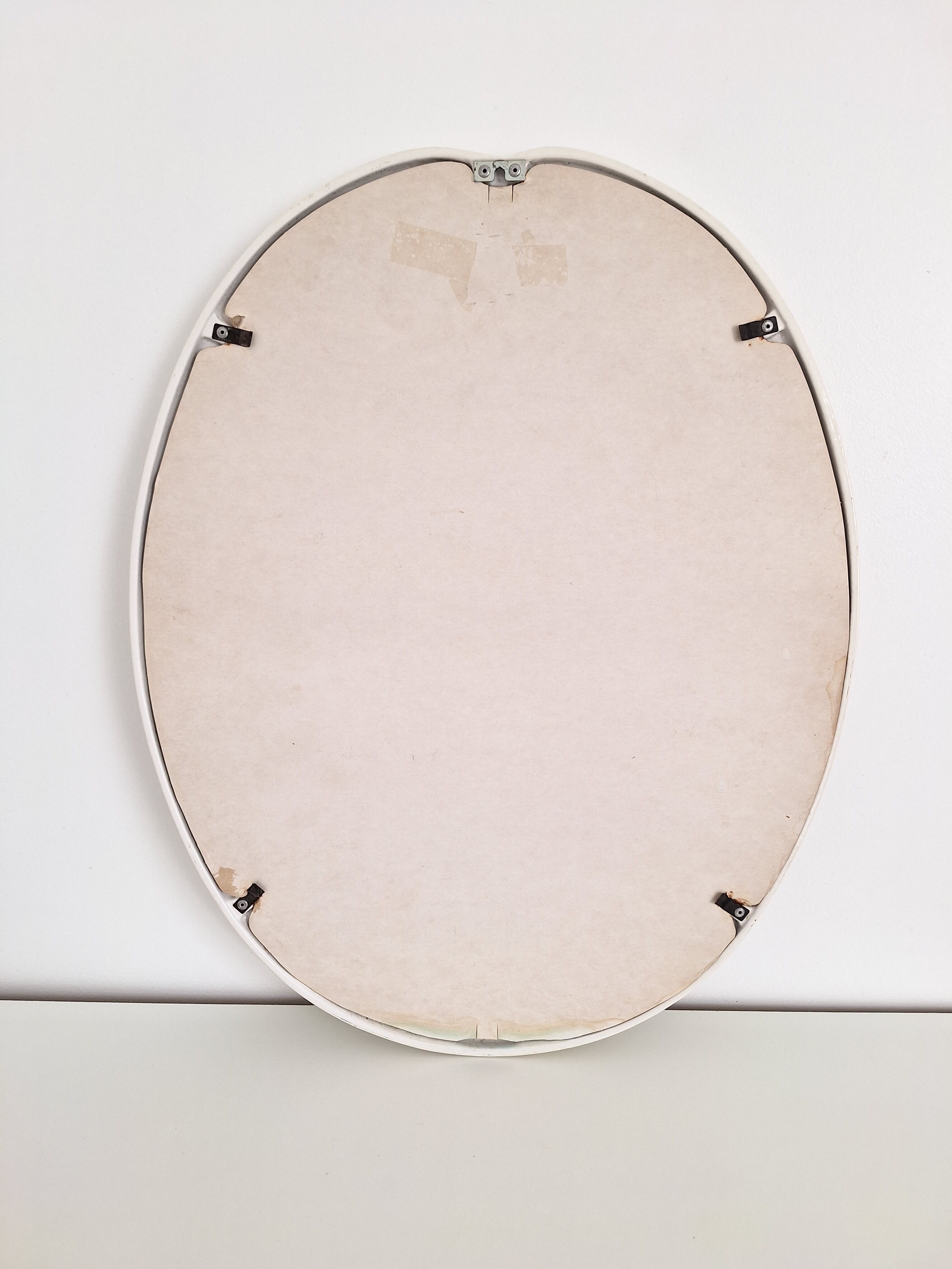 Vintage oval mirror