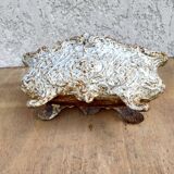 old cast iron planter