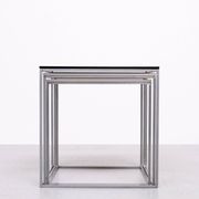 Nesting Tables model PK-71 designed by Poul Kjærholm. by E. Kold Christense
