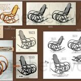 Rocking-chair Thonet 1930s