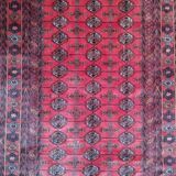 Handmade Turkmen Bukhara carpet 170x122cm