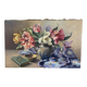 Nature morte, huile sur toile  signée Biacabe
