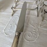 Set of 12 Christofle knife rests, Moderne 1912 model