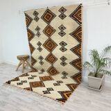 Handmade Moroccan Berber rug 274 x 157 CM