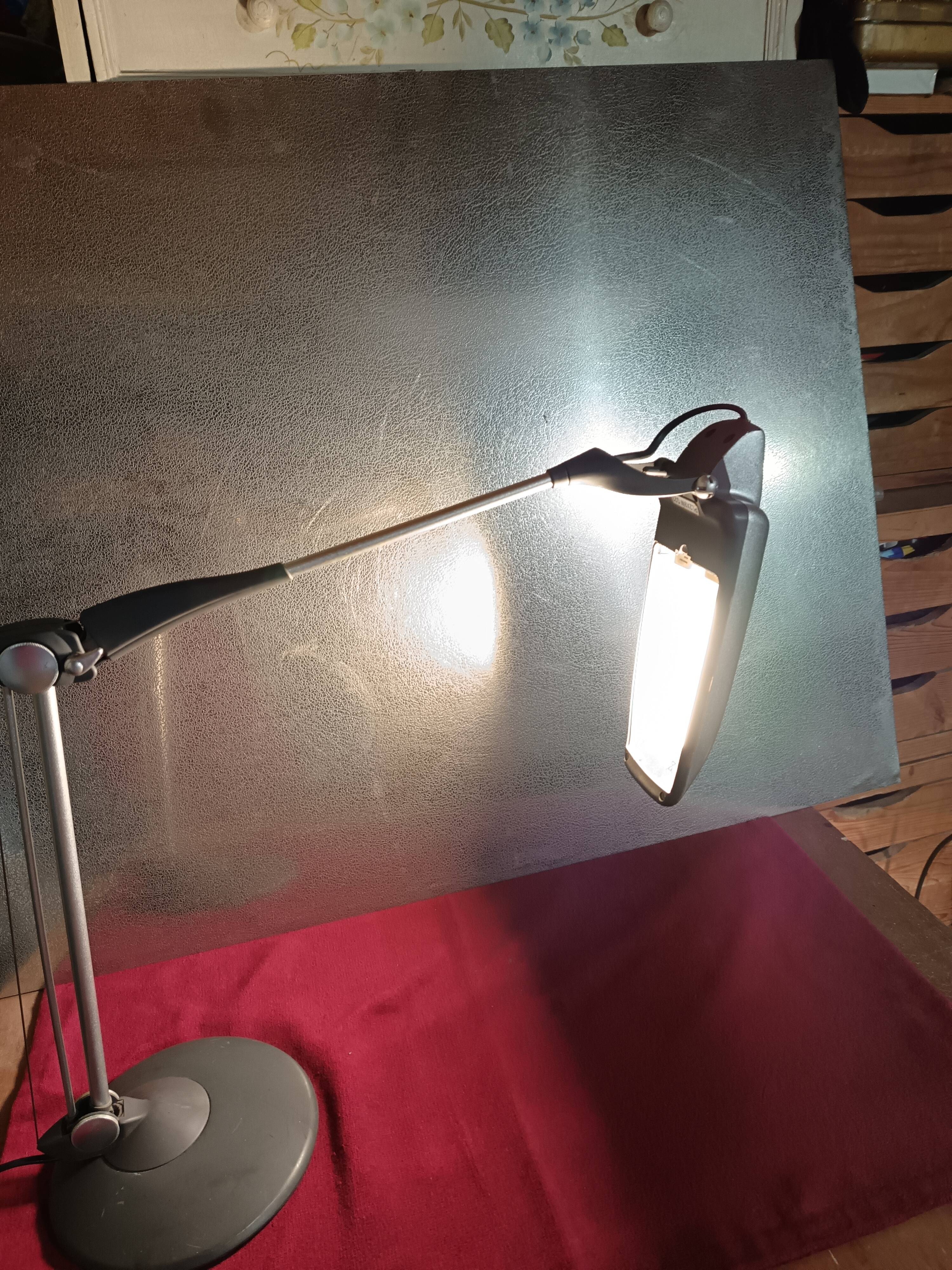 "Alluminor" "jumbo type 2" desk lamp.