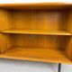 Vintage teak sideboard with sliding doors 1970s