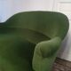 Toad sofa with velvet fringes