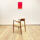 Mid century teak armrest chair by Niels O. Møller for J.L. Moller, Model 56, Denmark, 1950s