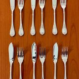 Christofle Marly 6-piece fish cutlery set, excellent condition