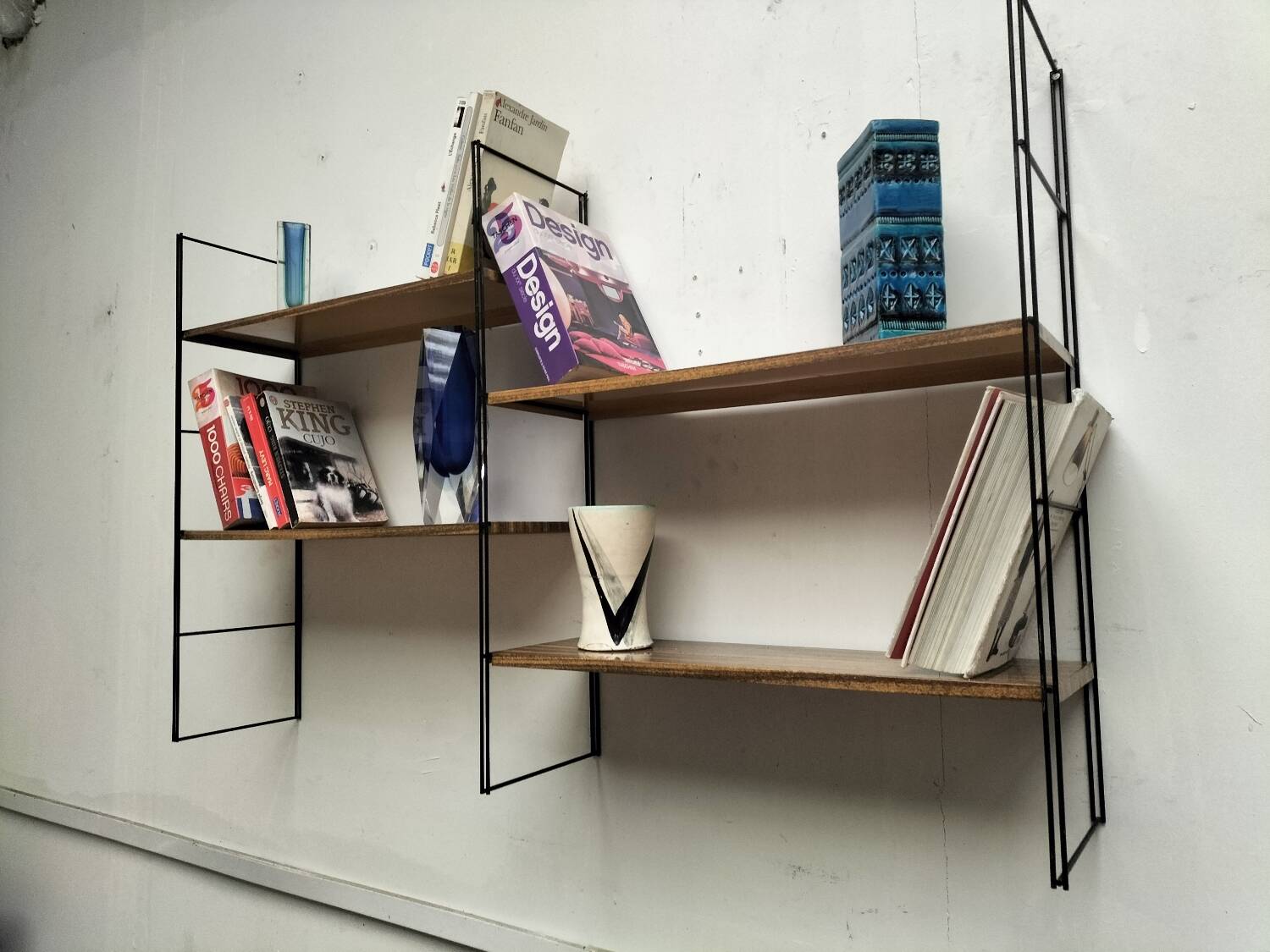 50s modular shelving unit