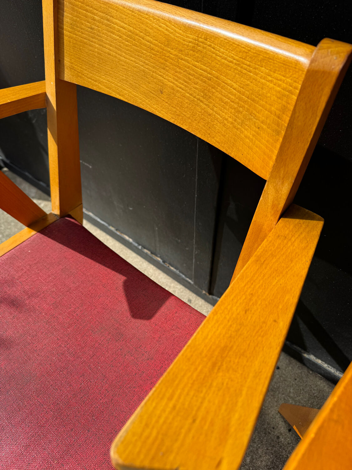 Bridge chairs with compass legs from the 1960s.