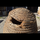 Large straw jar