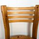 Chaises en pin années 80