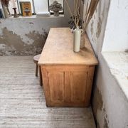 Bureau pin meuble atelier 1950