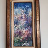 Triptych "flowers of the garden"