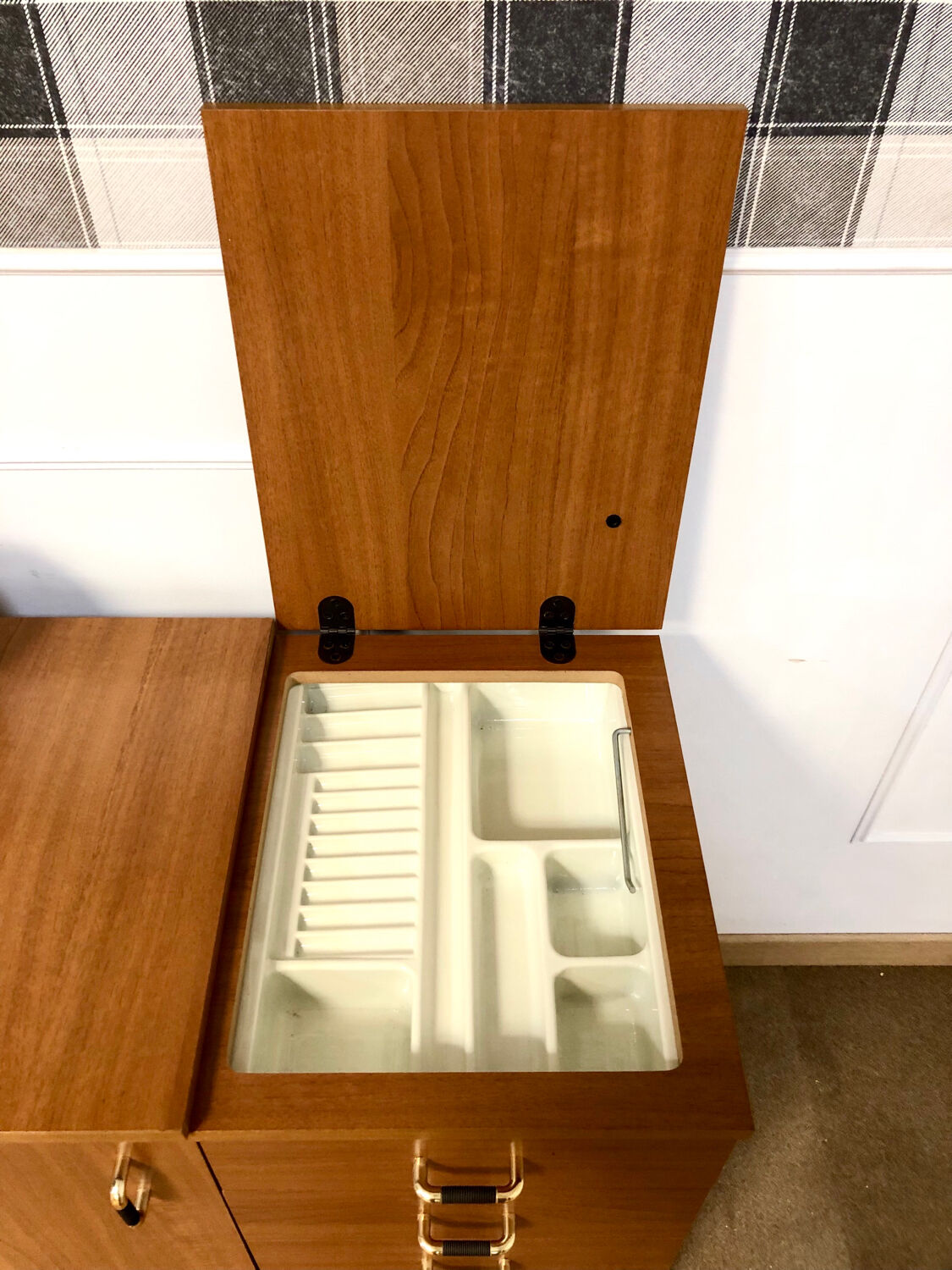 Vintage storage cabinet