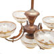 Art deco chandelier 5 fires, 1940
