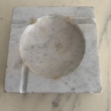 Grey marble ashtray