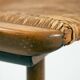 Wsk chair by Arno Lambrecht, 1950s in straw wicker and beech