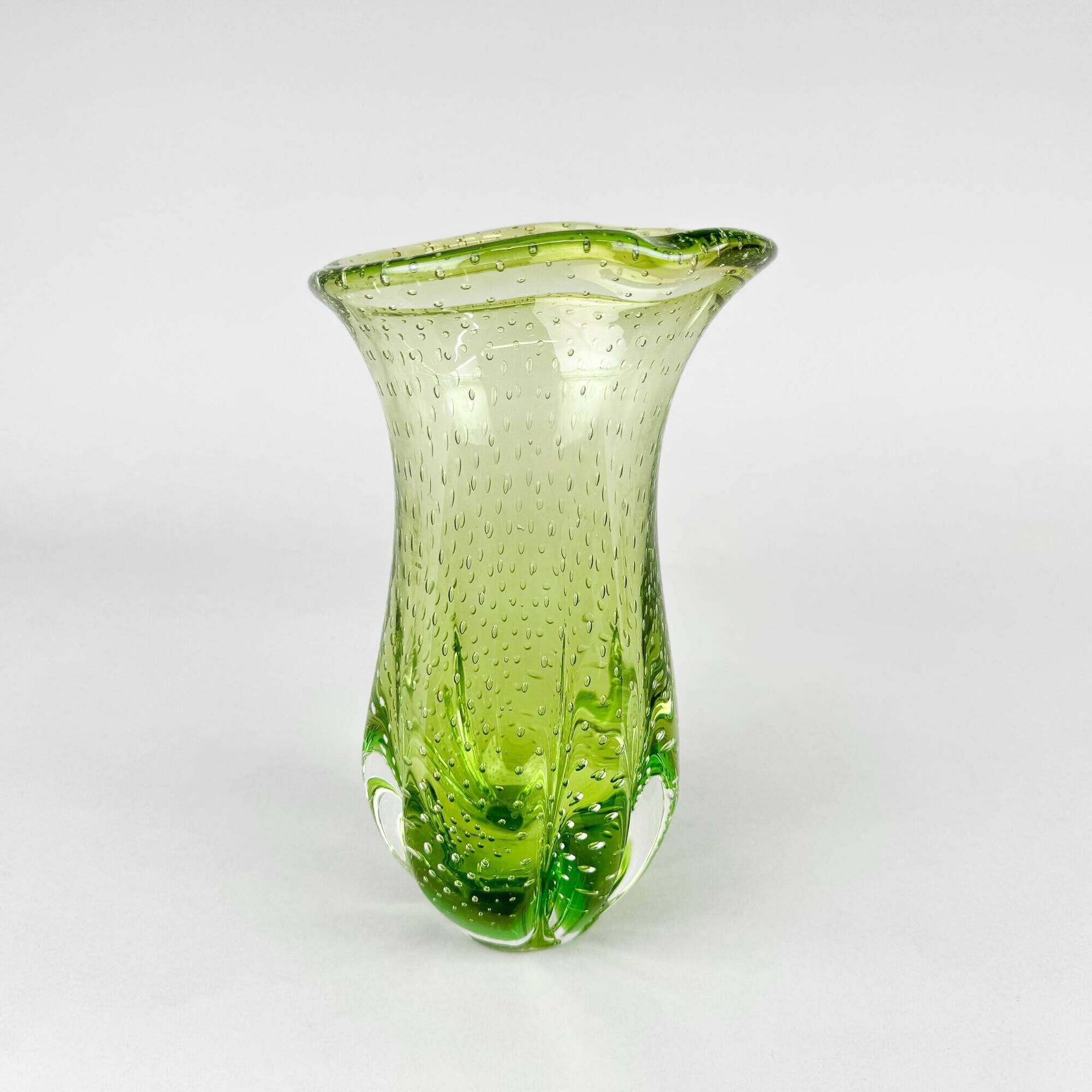 Vintage Art Glass Vase by Hana Machovska, Czechoslovakia, 1960s