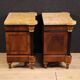 Paire de tables de chevet italiennes du 20e siècle