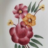 6 dessert plates HBCM Montereau model Huguette