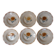 Digoin Sarreguemines 6 soup plates 9181