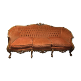 3-seater sofa style Louis XV