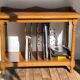 Meuble bas electrophone vintage