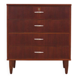 Commode en teck, design danois, années 1970