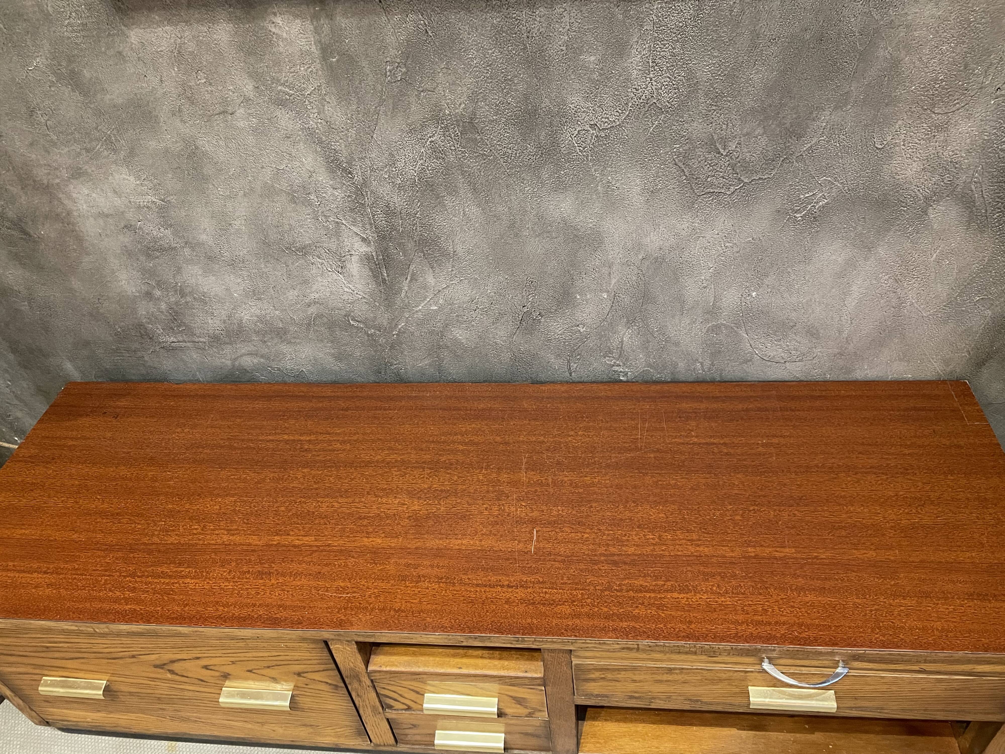Vintage Formica low cabinet