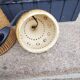 Georges Pelletier's ceramic lamp rope lampshade