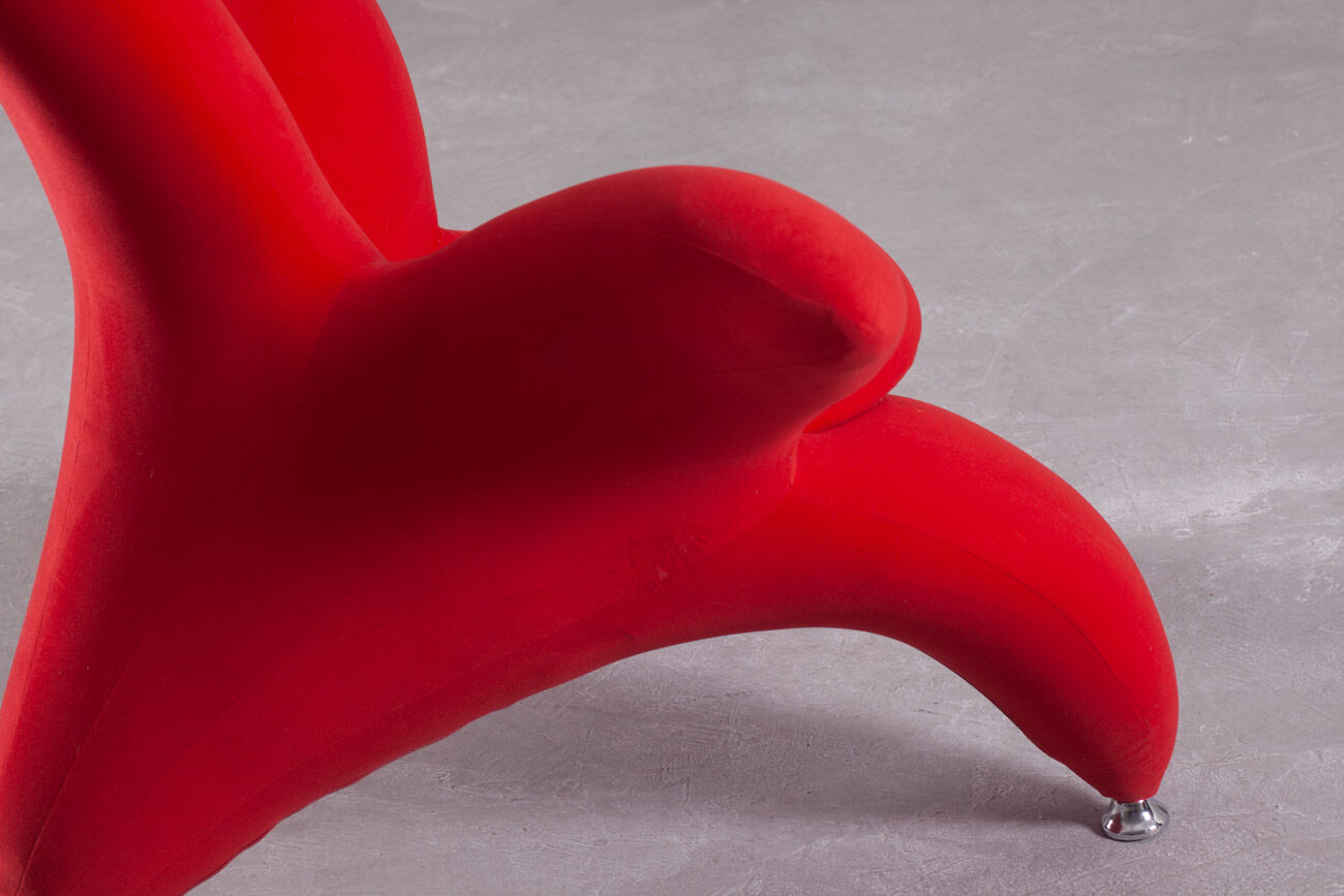Postmodern Getsuen Lily Chair by Masanori Umeda for Edra, Italy, 1990s