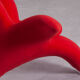 Postmodern Getsuen Lily Chair by Masanori Umeda for Edra, Italy, 1990s