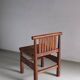 Carved oak low back chair | France | 1960s
