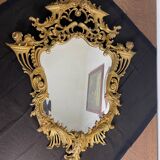 Louis XV style gilded bronze mirror