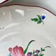 Set of 6 flat plates KG Lunéville, model Réverbère.