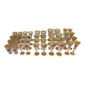 Exceptional service Saint Louis 40 pieces Thistle model