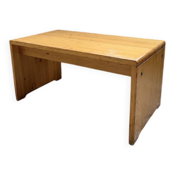 Coffee table in Perriand style, Les Arcs 1800.