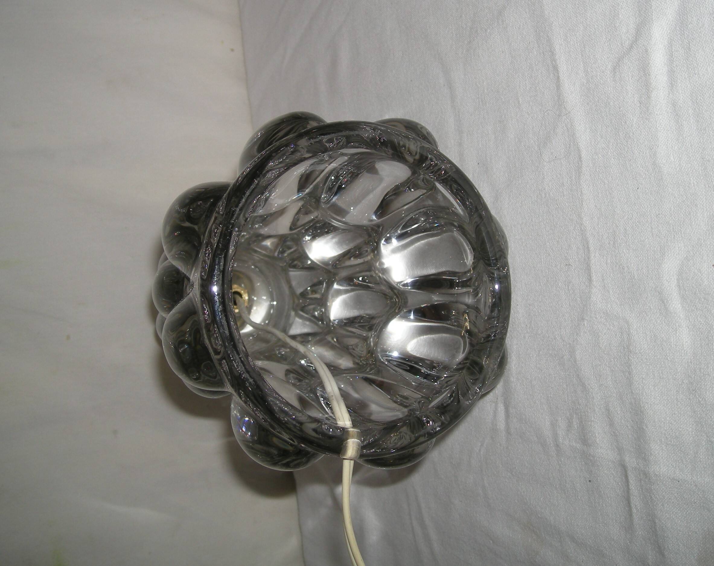 crystal lamp from Sèvres - Etruscan series from the 50s