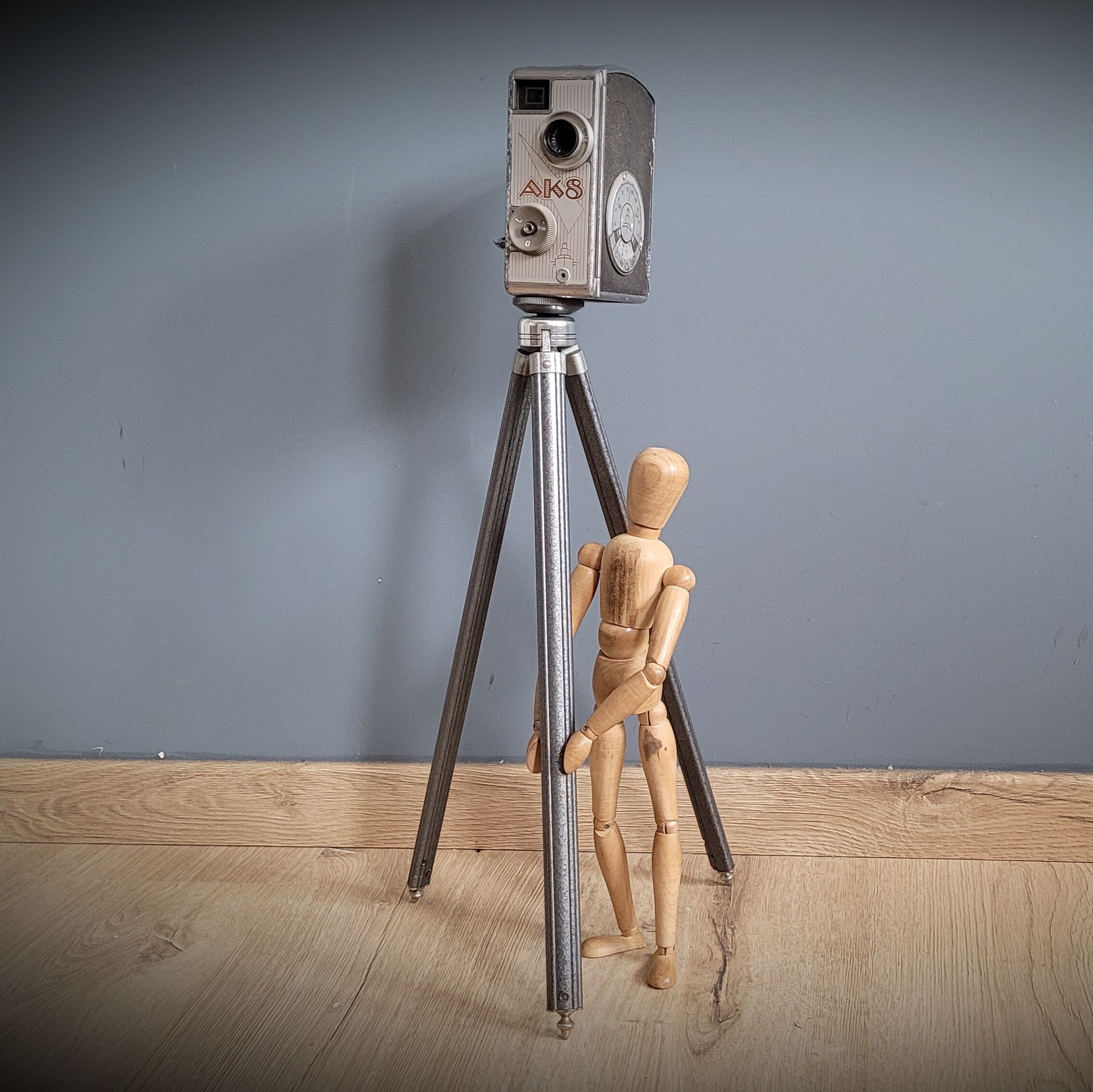 AK8 camera on tripod